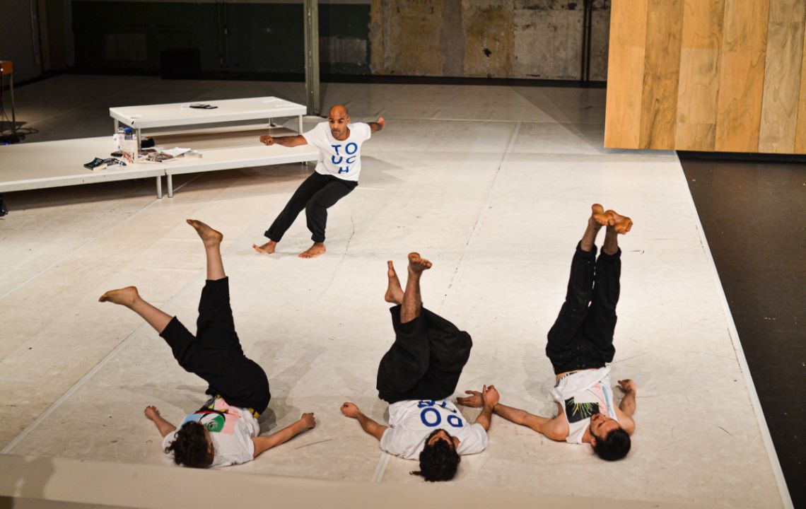 Visible Undercurrent - performance © Photo Michéal Rowsome