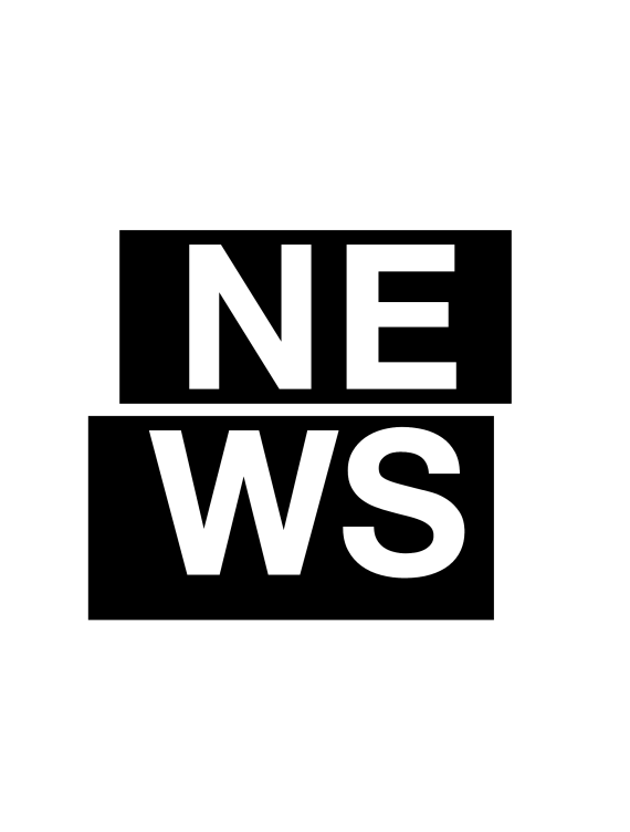 NEWS white on black - transparent 